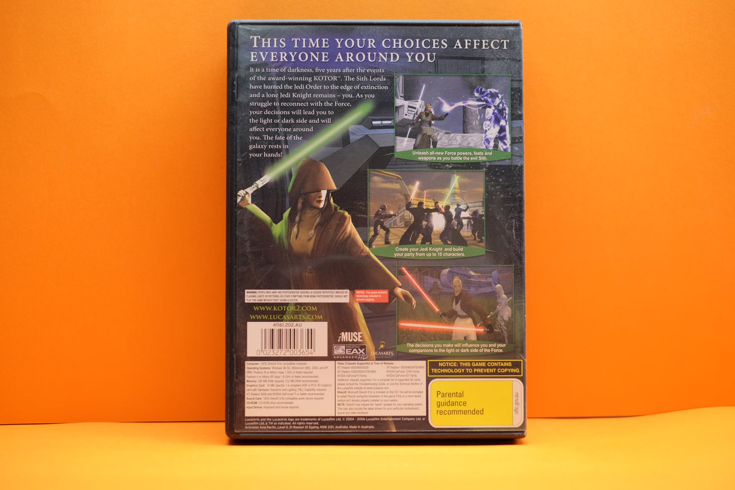 Star Wars Knights Of The Old Republic II (2) The Sith Lords - PC