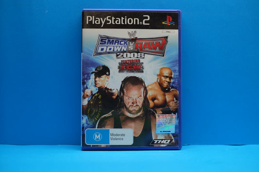 Smackdown VS Raw 2008 - Playstation 2