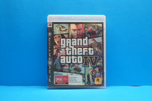 Grand Theft Auto IV (4) - Playstation 3