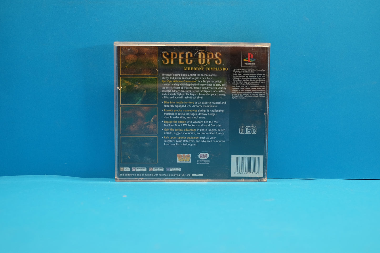 Spec Ops Airborne Commando - Playstation 1