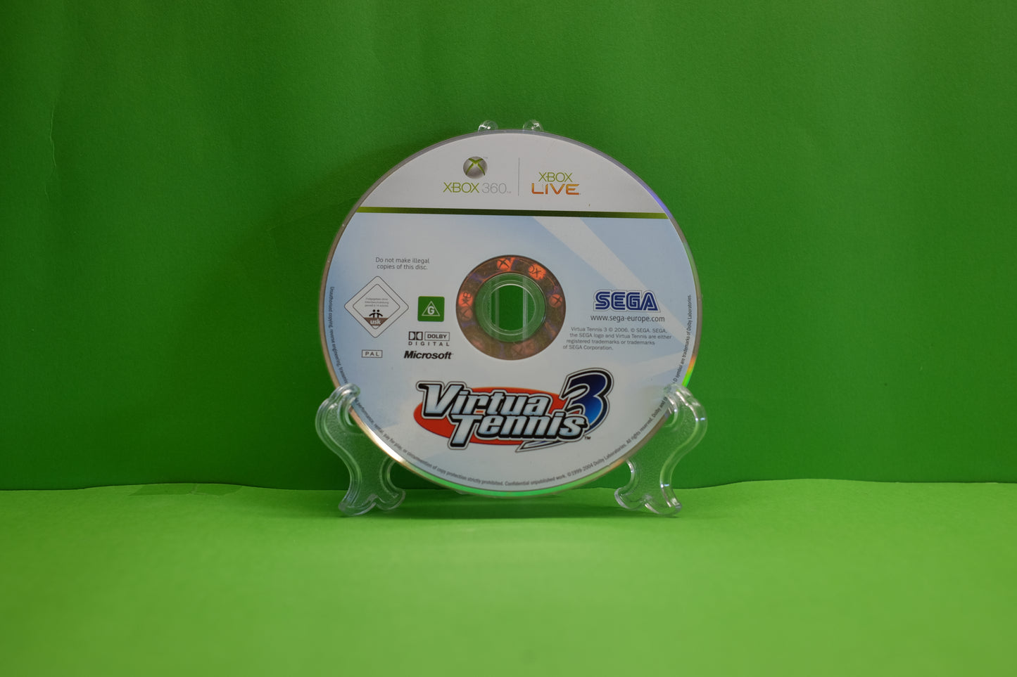 Virtua Tennis 3 *Disc Only* - Xbox 360