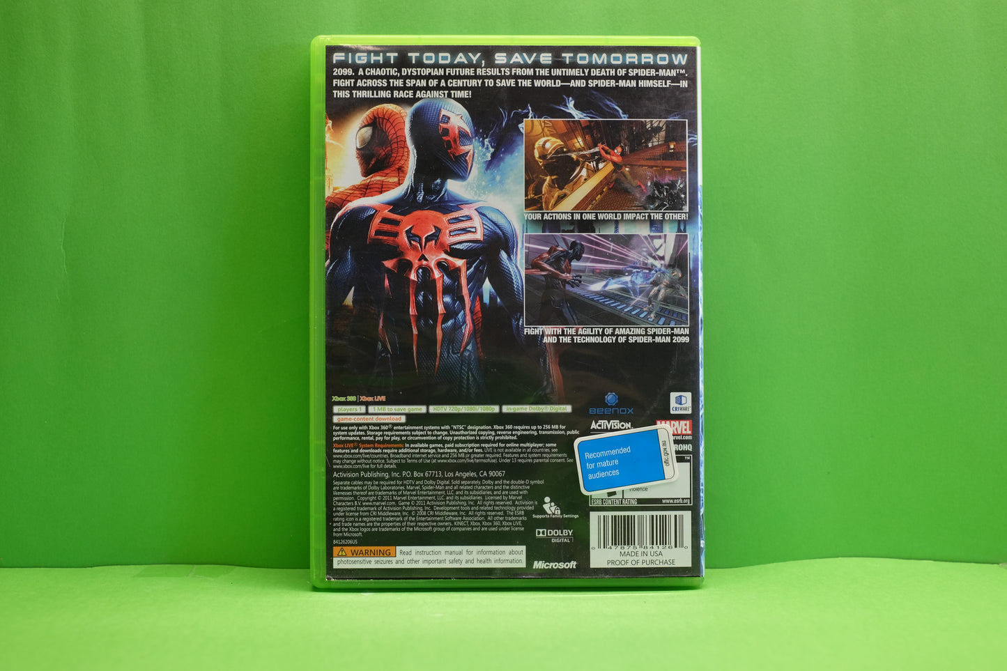 Spider-Man Edge Of Time - Xbox 360