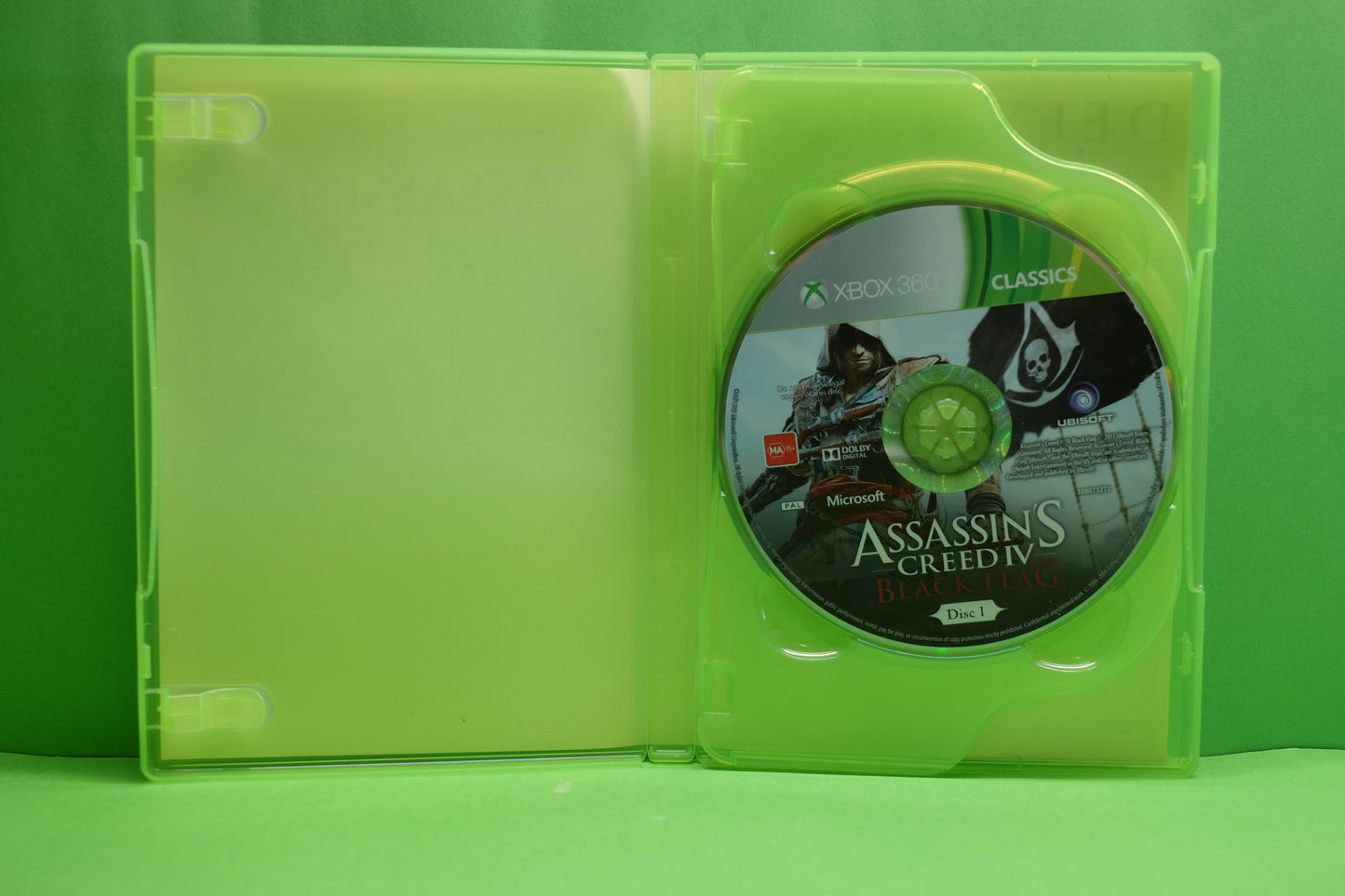 Assassin's Creed IV (4) Black Flag *No Manual* - Xbox 360