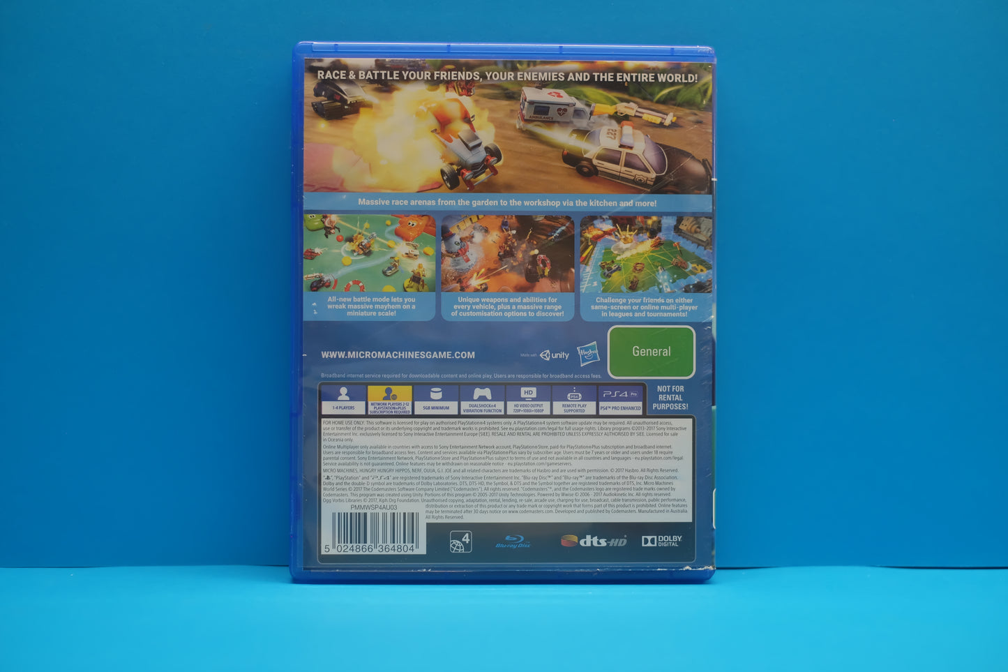 Micro Machines World Series - Playstation 4