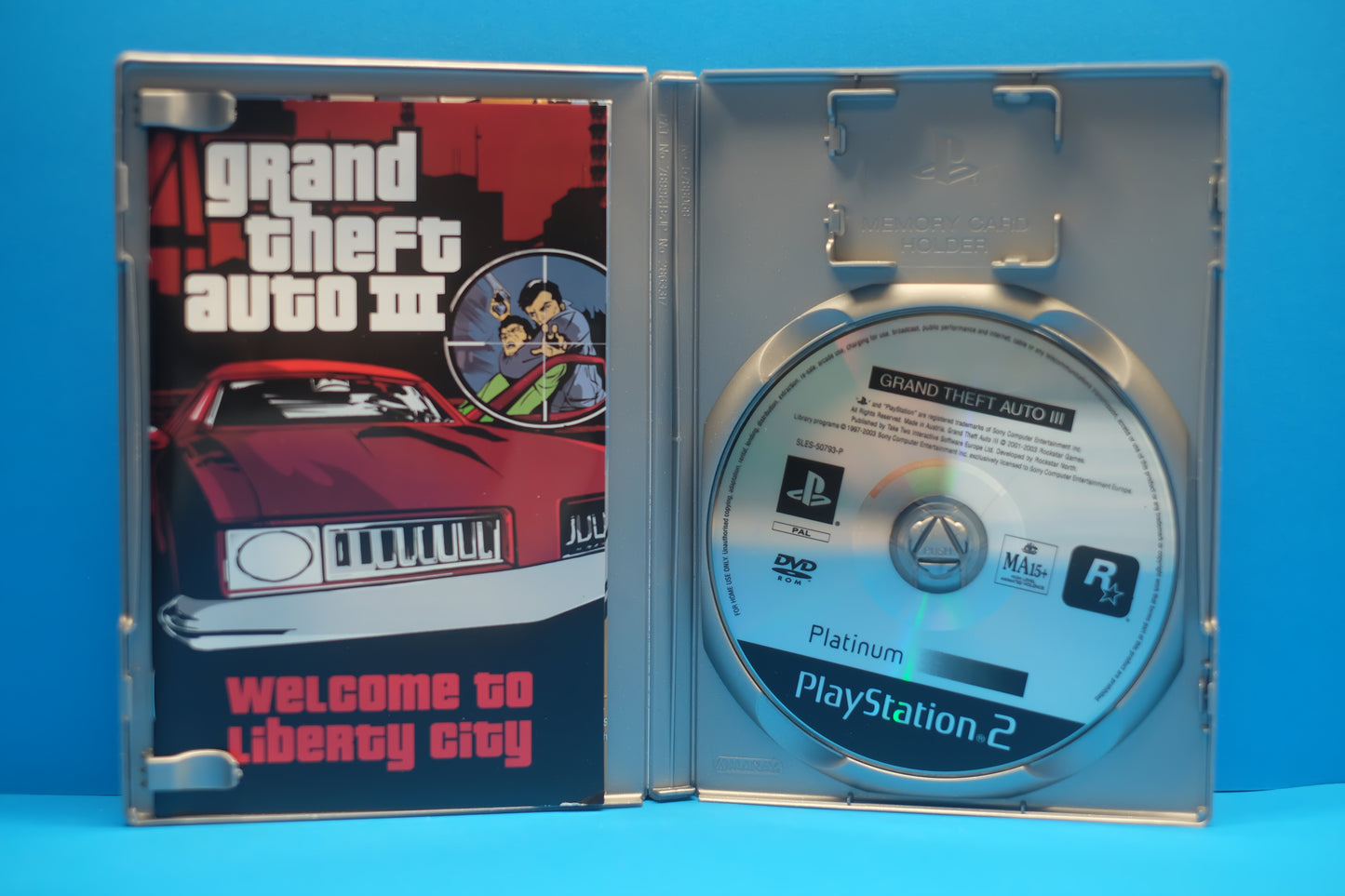 Grand Theft Auto 3 *Complete* (Platinum) - Playstation 2