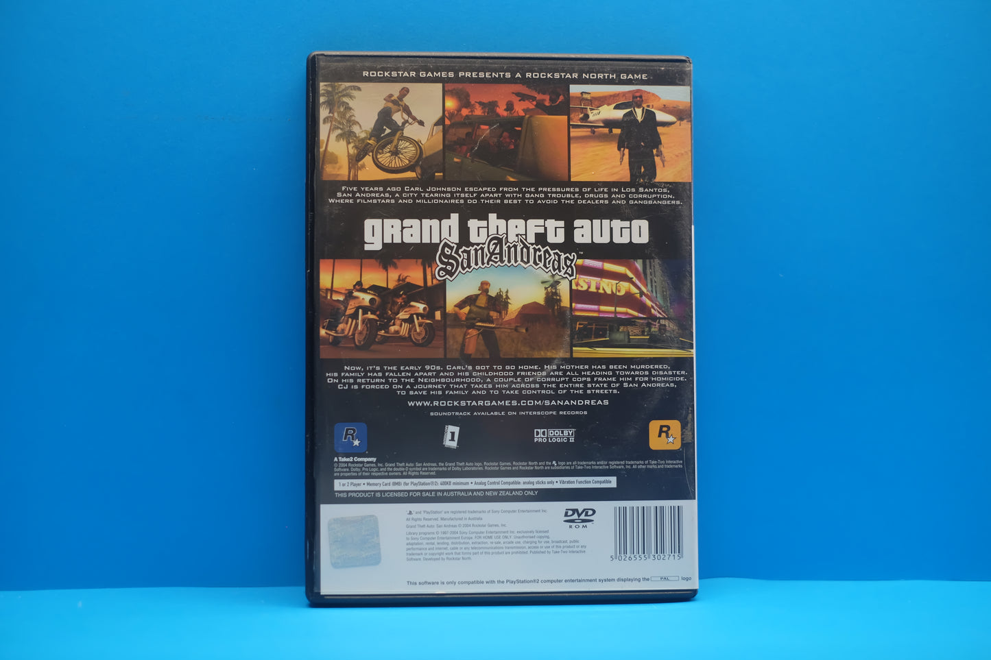 Grand Theft Auto San Andreas *Complete* - Playstation 2