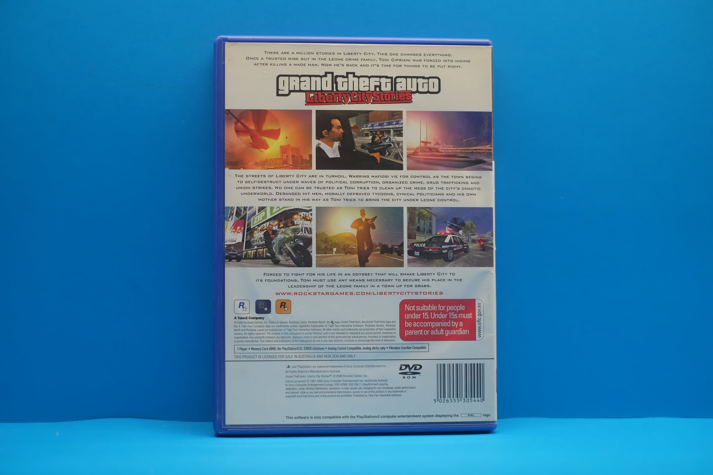 Grand Theft Auto Liberty City Stories - Playstation 2