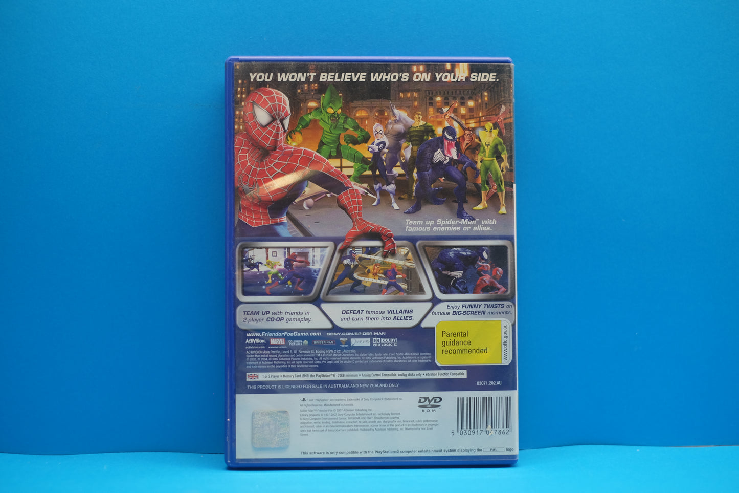 Spider-Man Friend Or Foe - Playstation 2